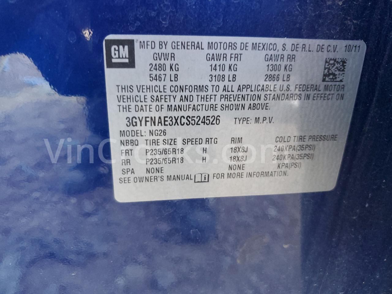 3GYFNAE3XCS524526