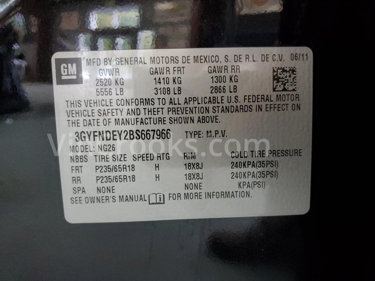 3GYFNDEY2BS667966