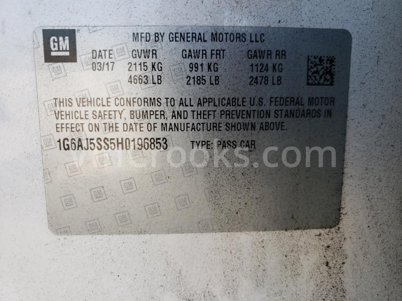1G6AJ5SS5H0196853