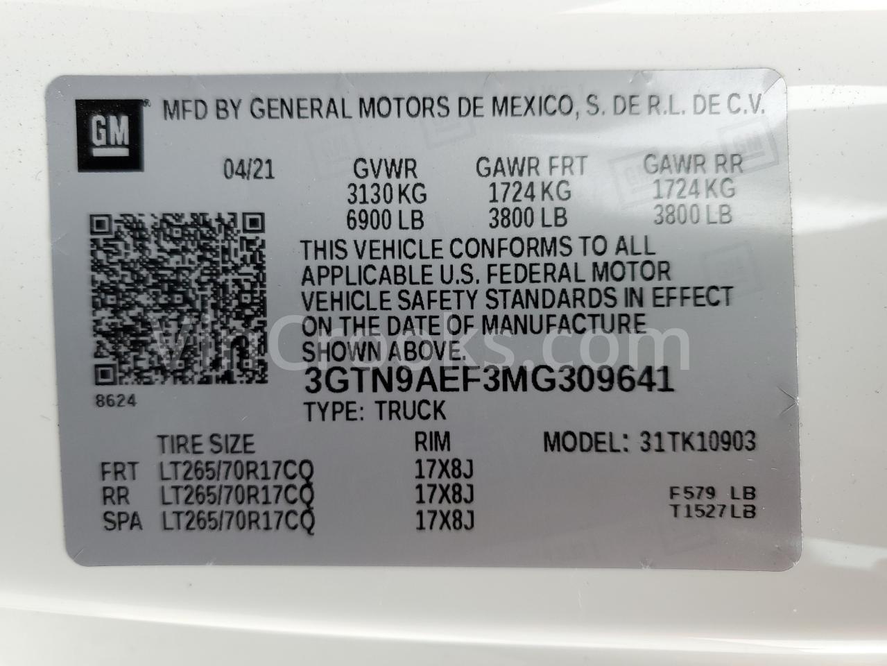 3GTN9AEF3MG309641