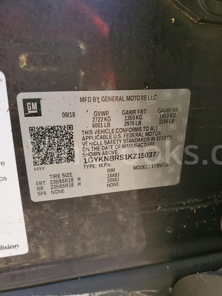 1GYKNBRS1KZ150377