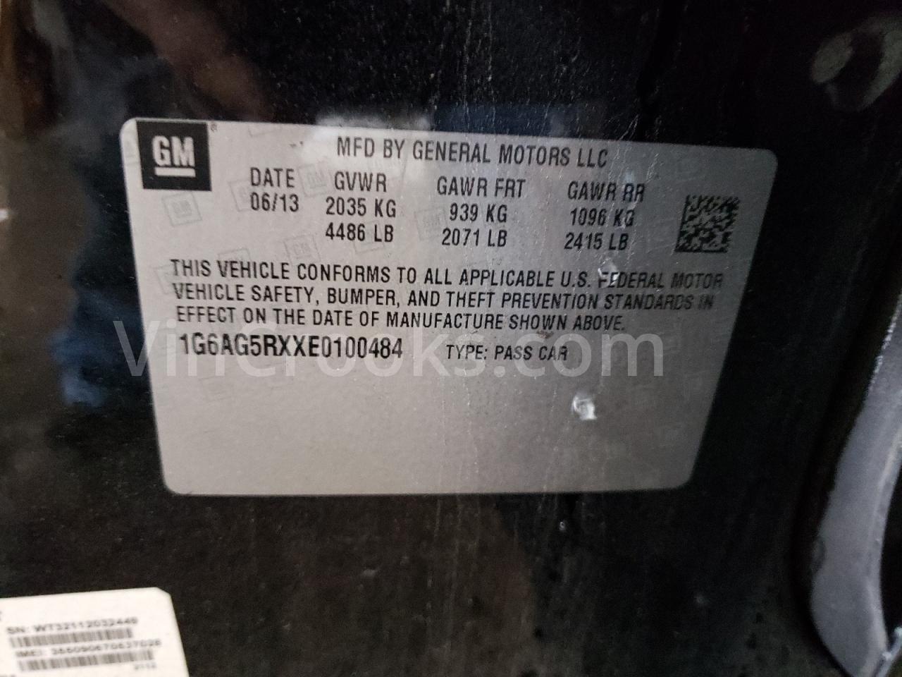 1G6AG5RXXE0100484
