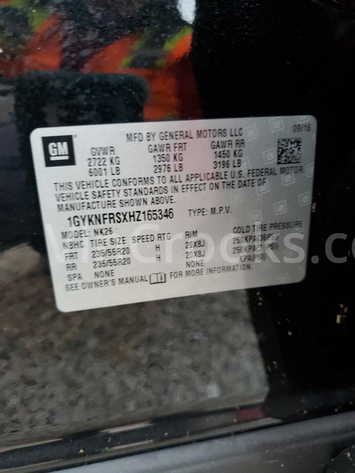 1GYKNFRSXHZ165346