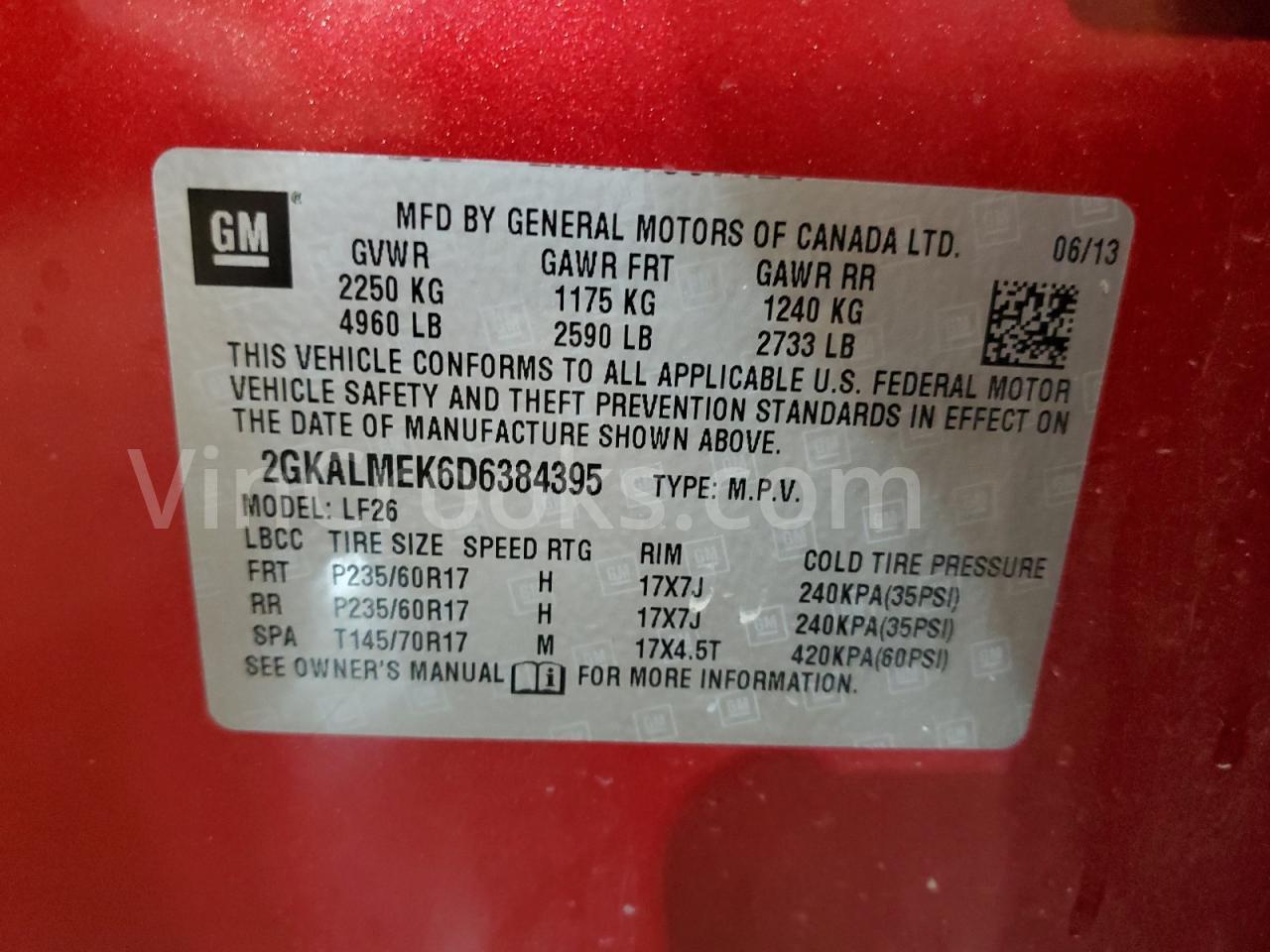 2GKALMEK6D6384395