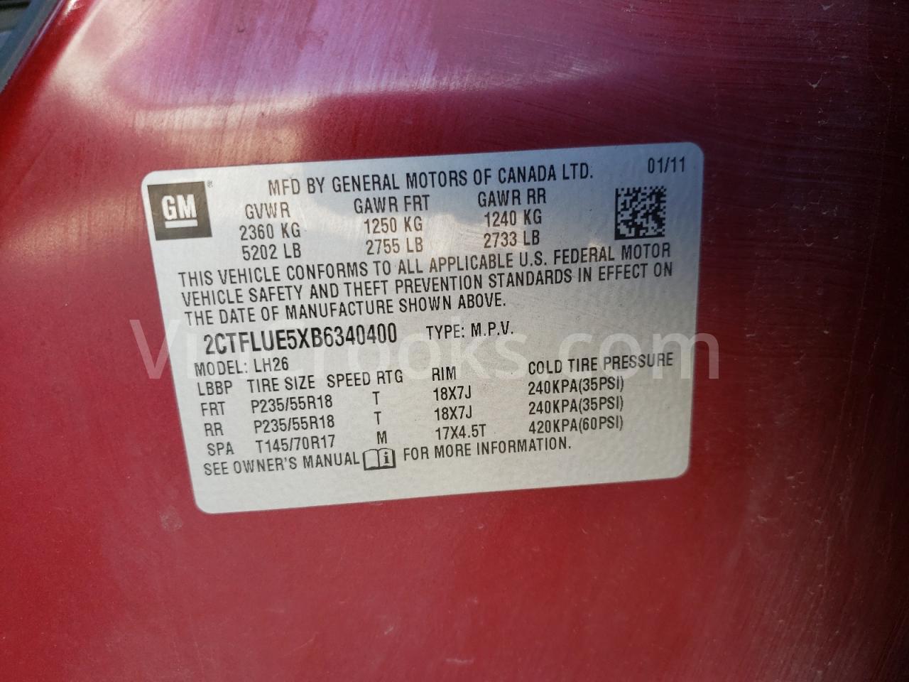 2CTFLUE5XB6340400
