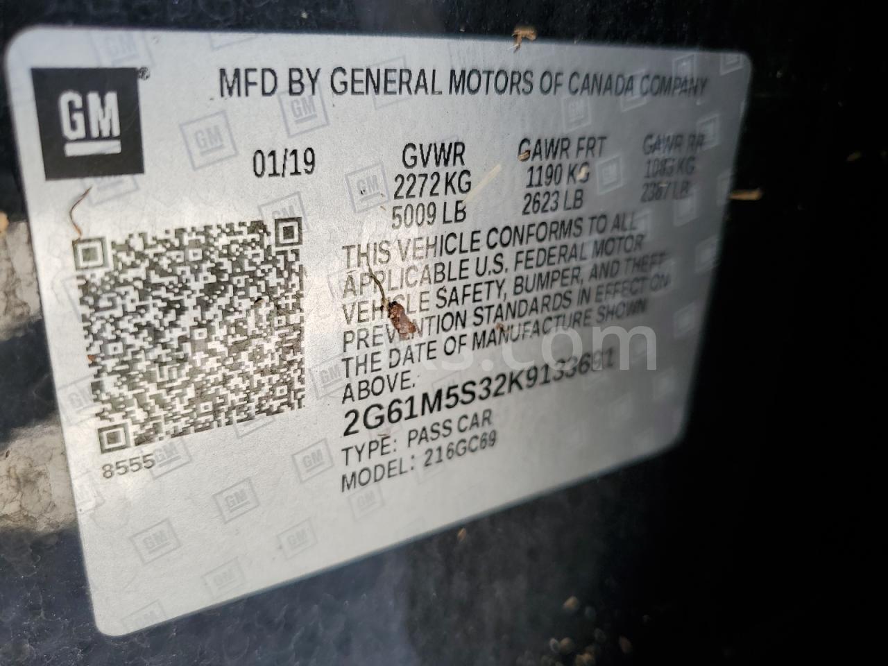 2G61M5S32K9133691