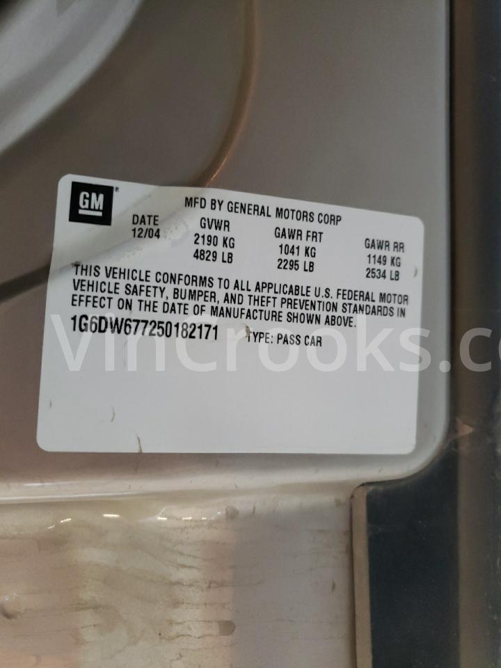 1G6DW677250182171