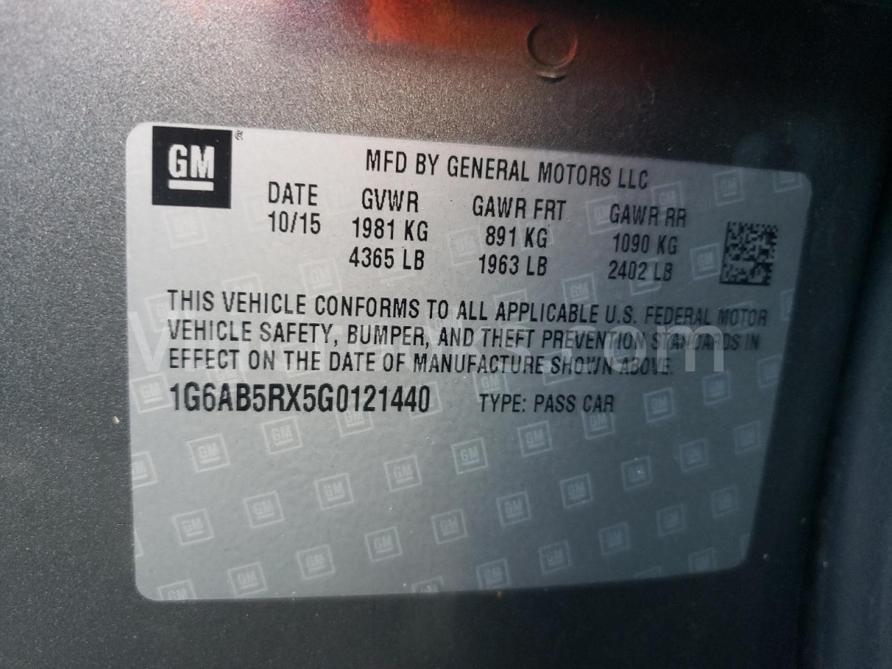 1G6AB5RX5G0121440
