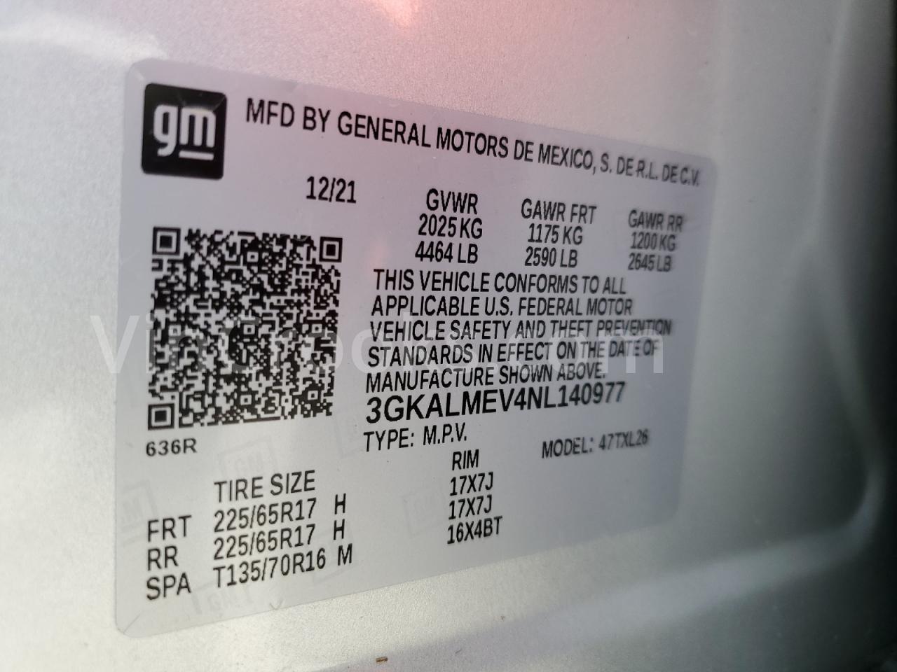 3GKALMEV4NL140977