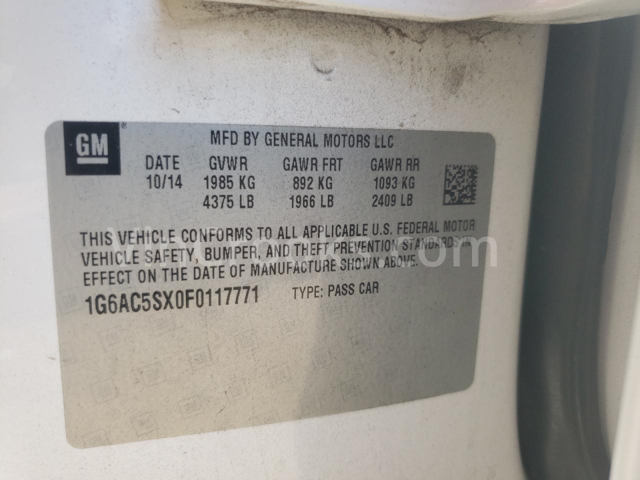 1G6AC5SX0F0117771
