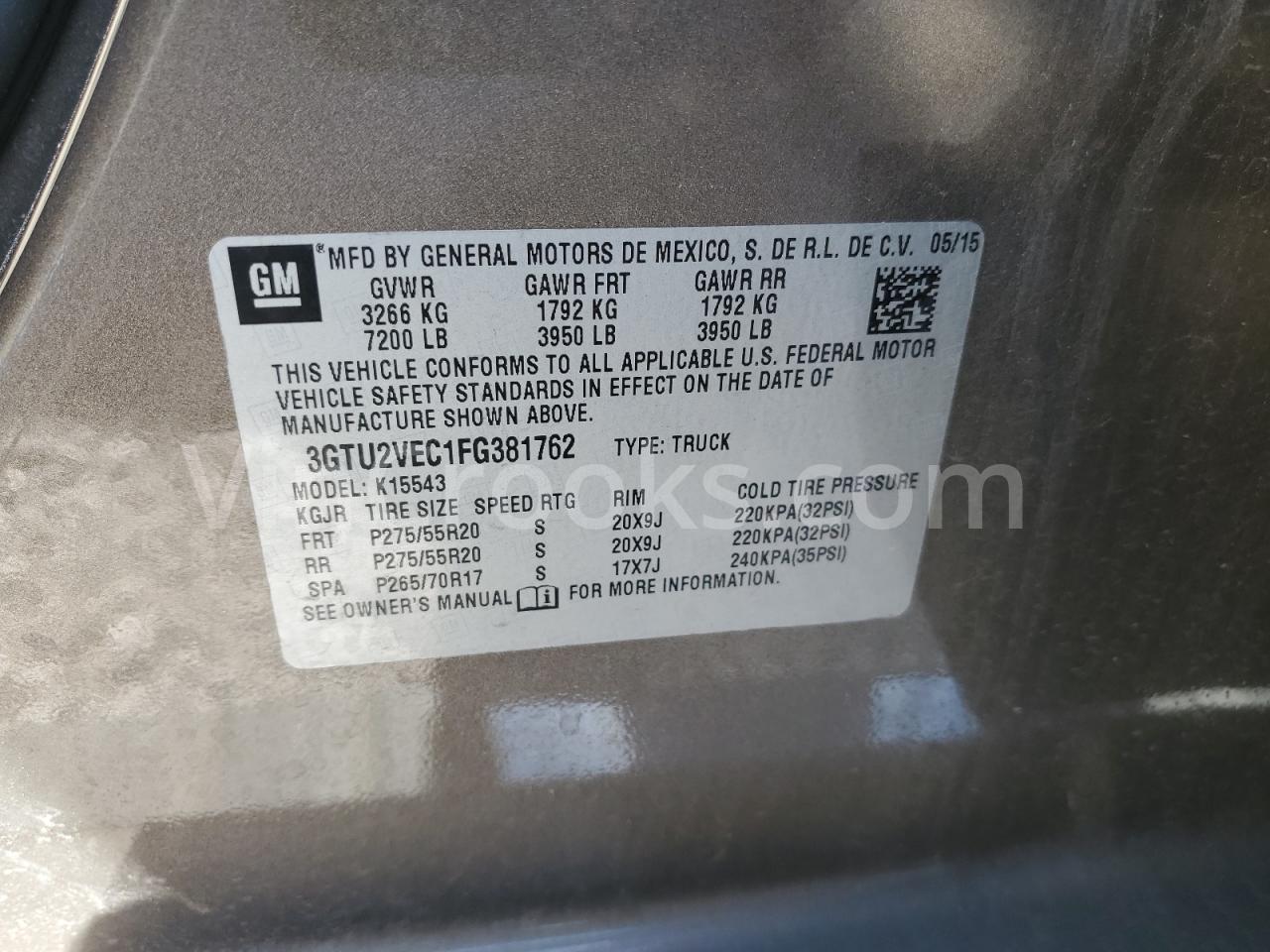 3GTU2VEC1FG381762