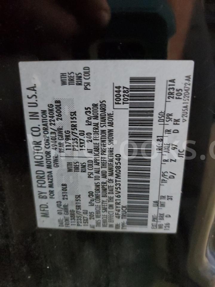 4F4YR16V53TM08540