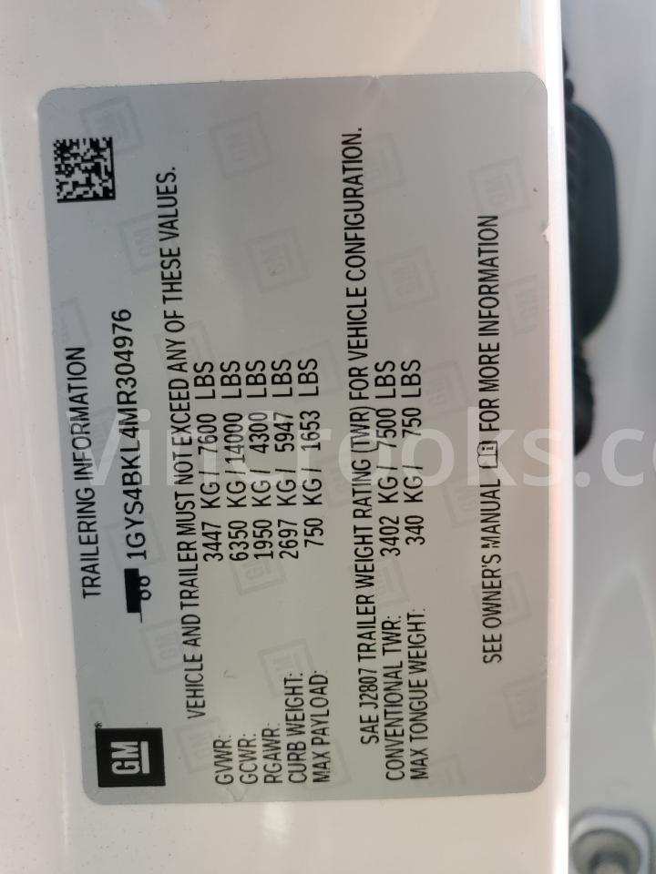 1GYS4BKL4MR304976
