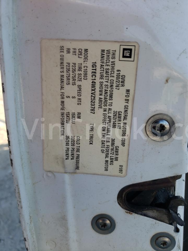 1GTEC14WXVZ523787