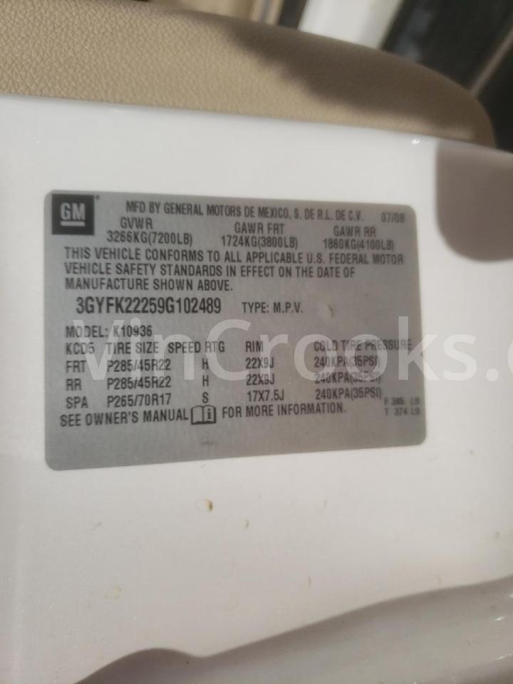 3GYFK22259G102489