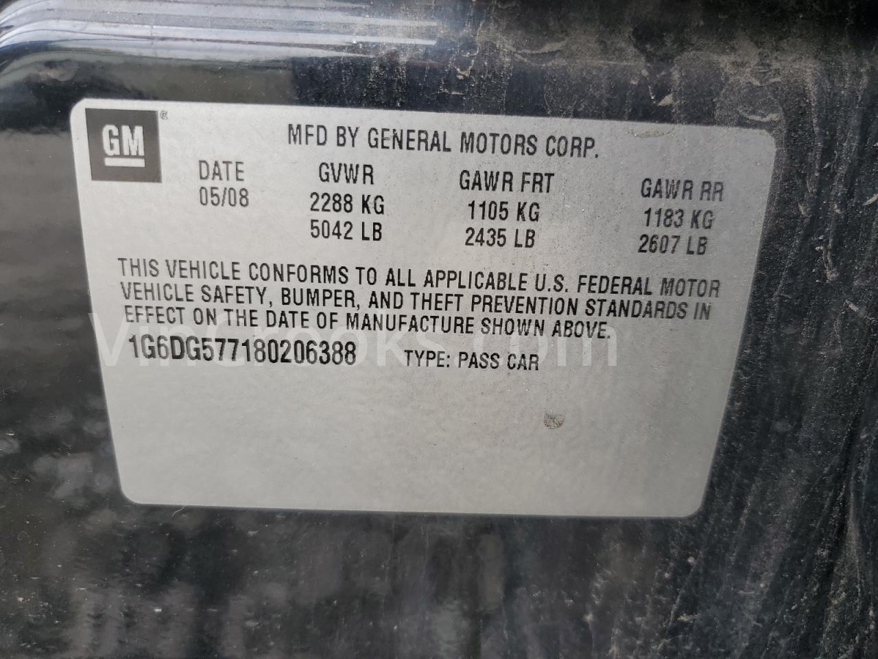 1G6DG577180206388