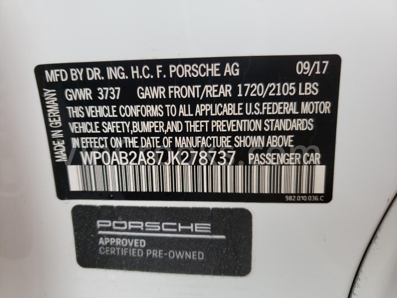 WP0AB2A87JK278737