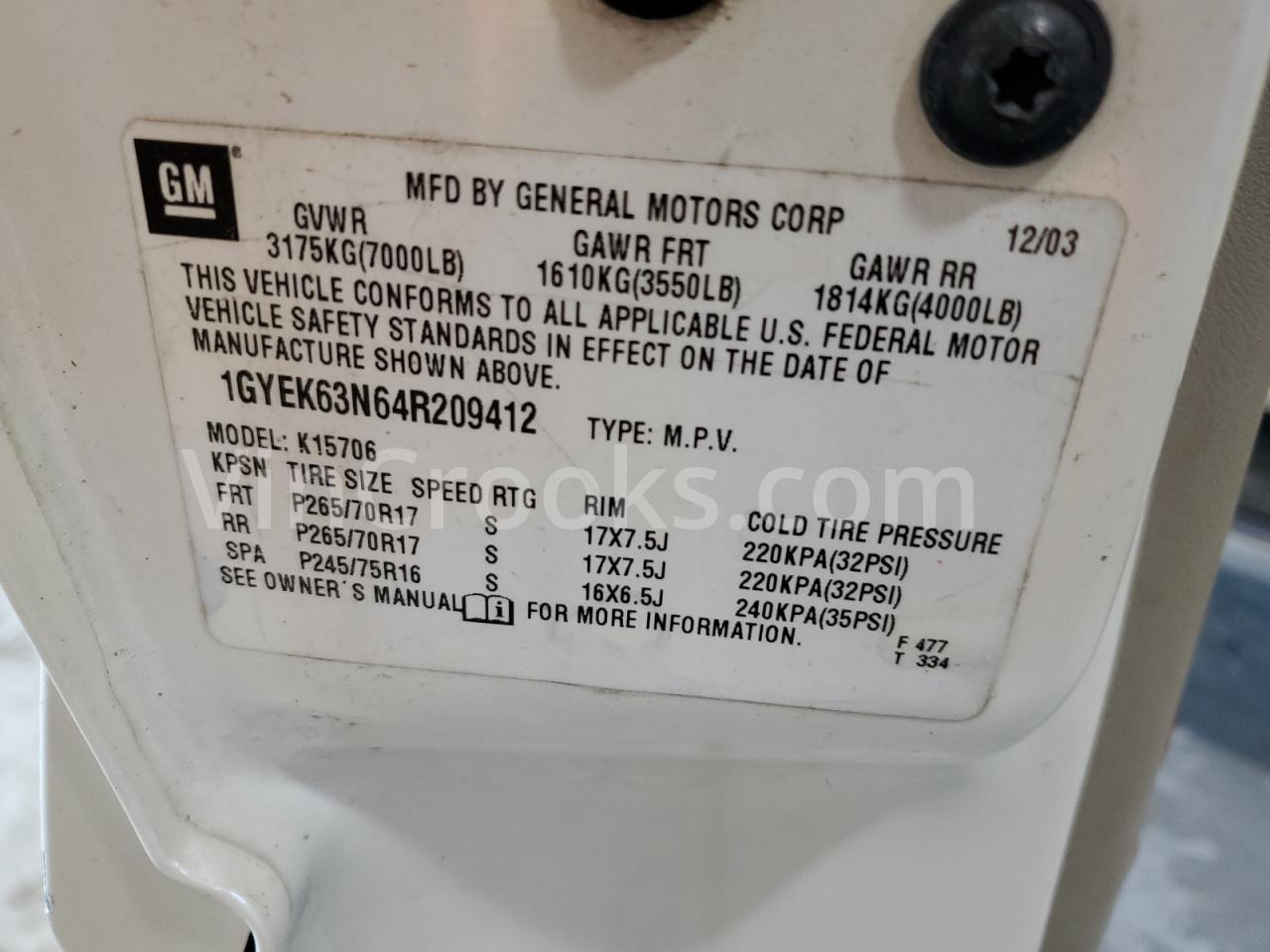 1GYEK63N64R209412