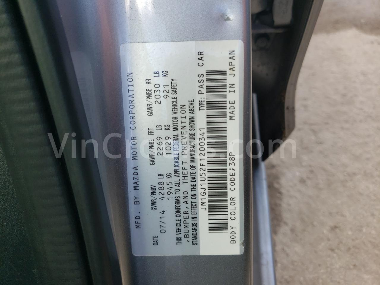 JM1GJ1U52F1200341