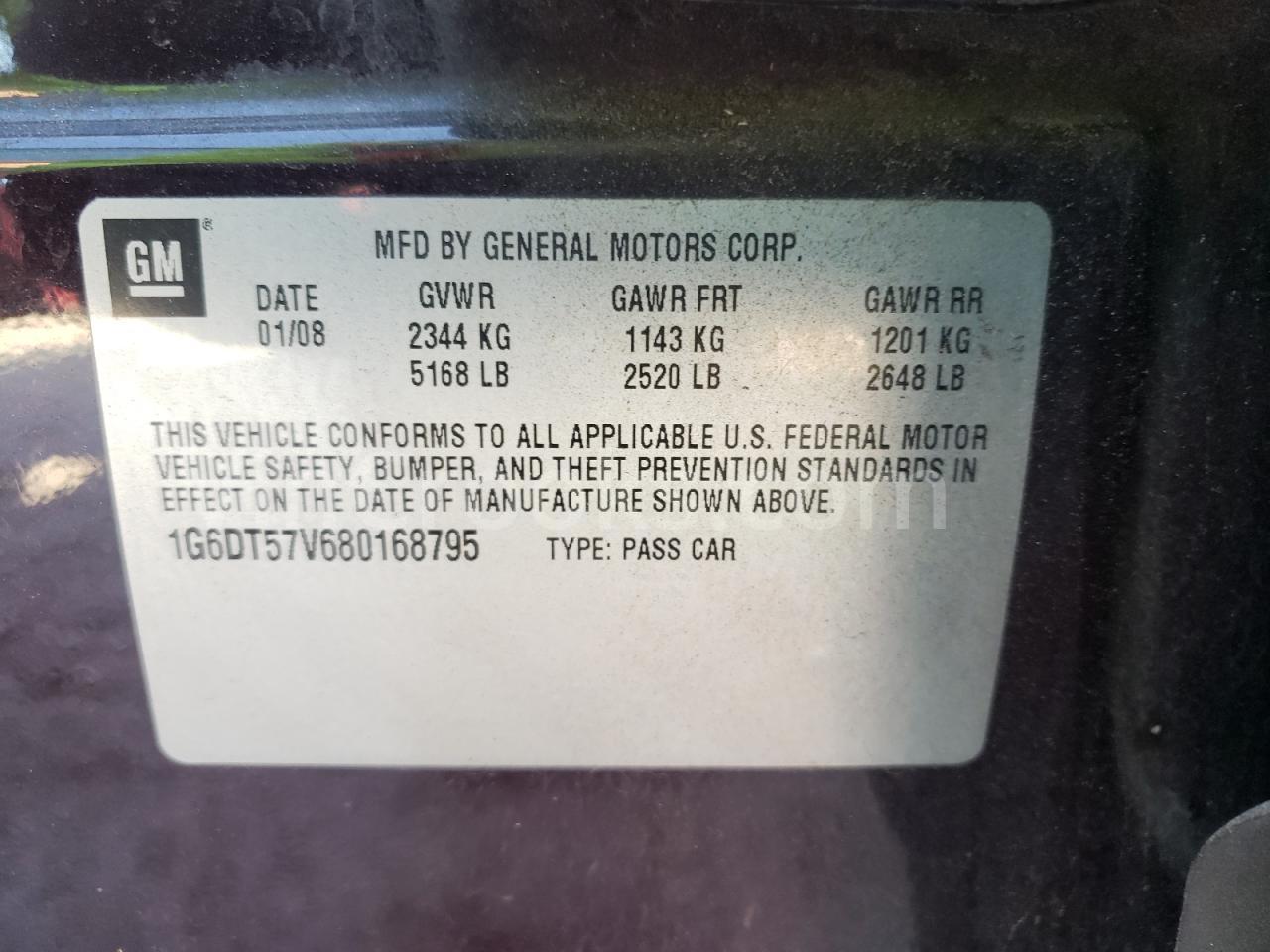 1G6DT57V680168795