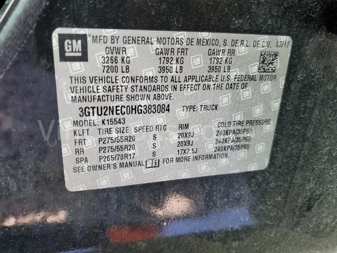3GTU2NEC0HG383084