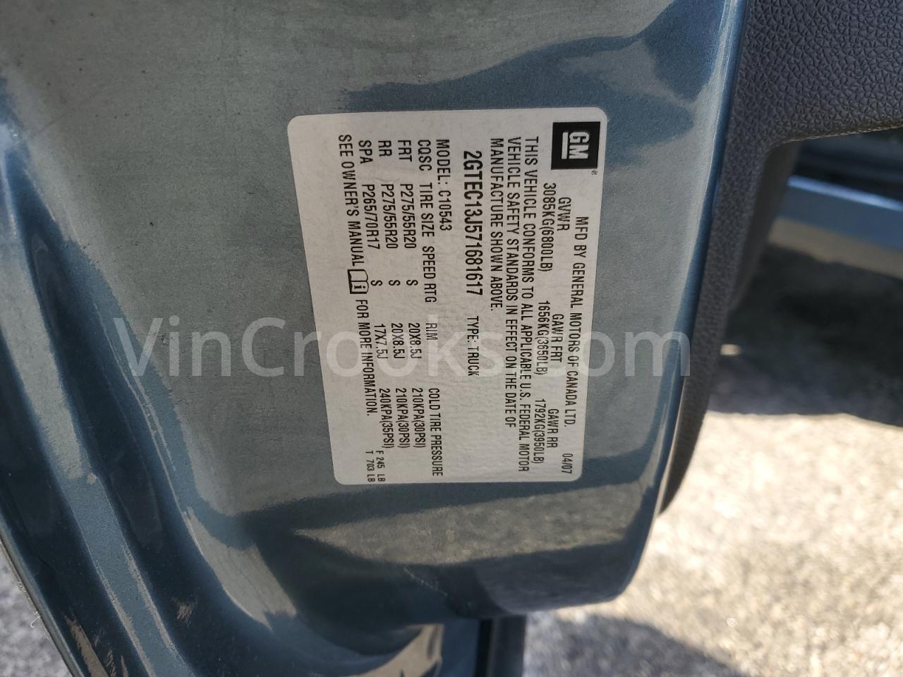 2GTEC13J571681617
