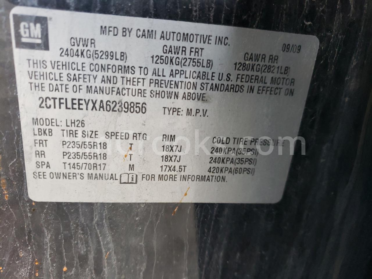 2CTFLEEYXA6239856
