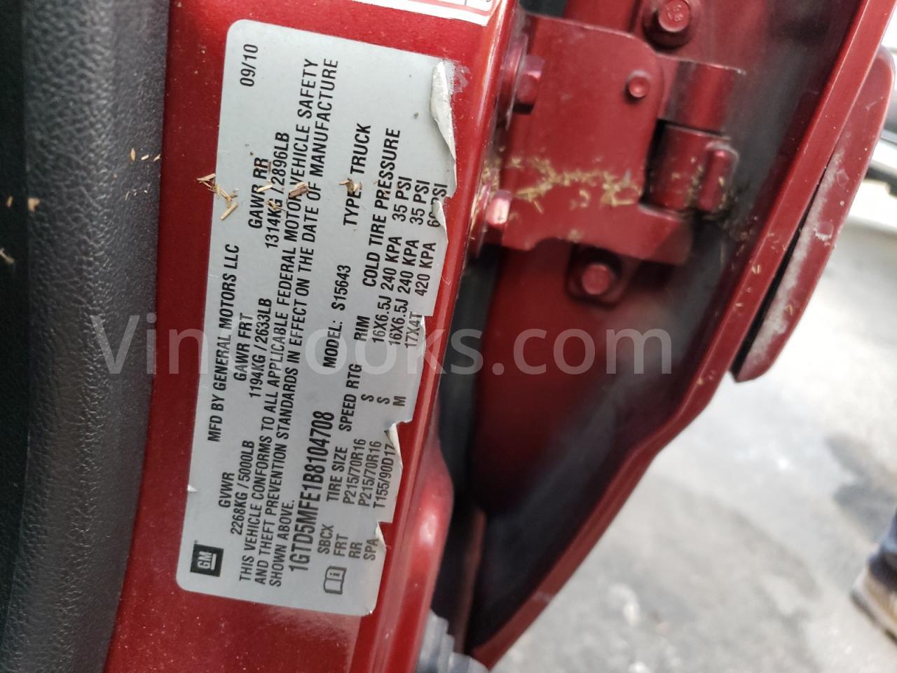 1GTD5MFE1B8104708