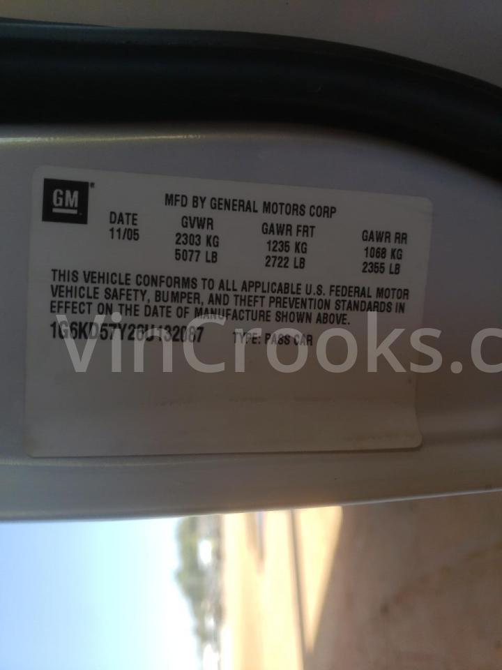 1G6KD57Y26U132087