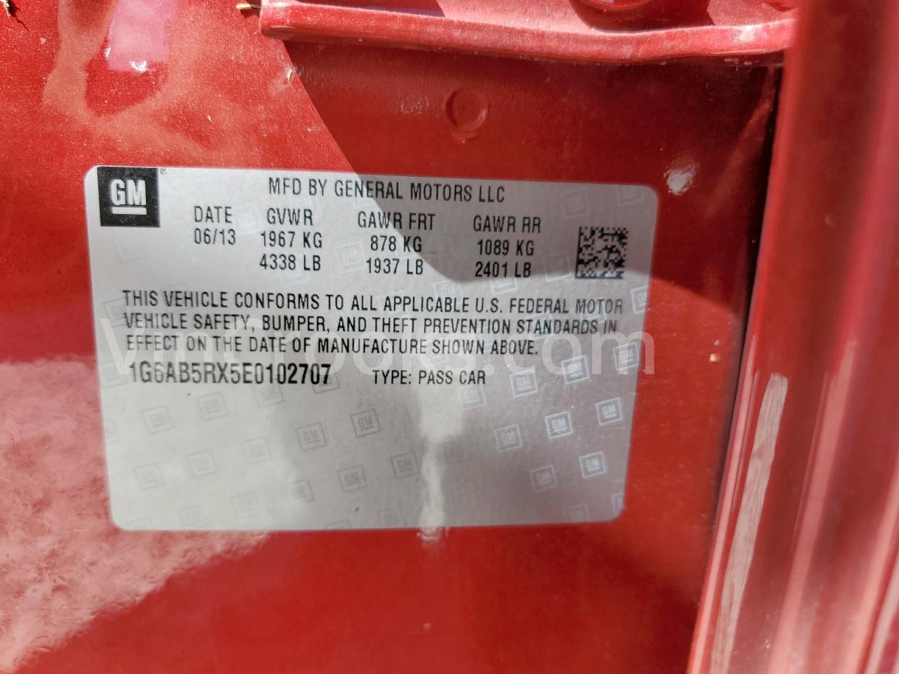1G6AB5RX5E0102707