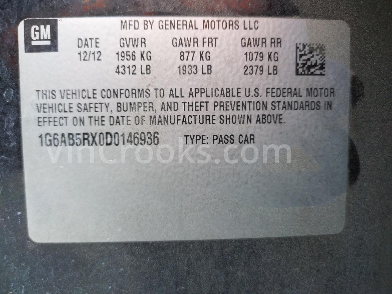 1G6AB5RX0D0146936