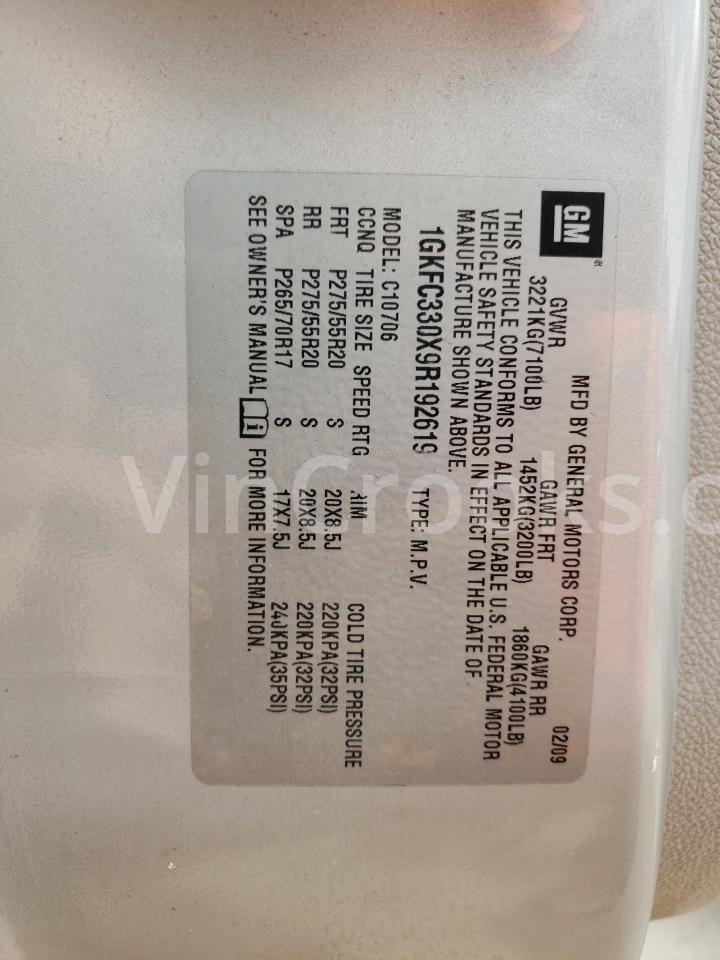 1GKFC330X9R192619
