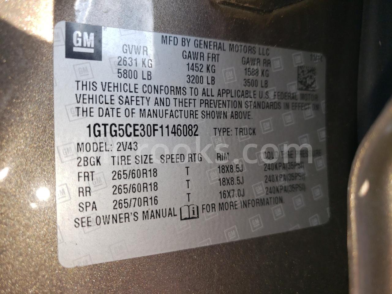 1GTG5CE30F1146082