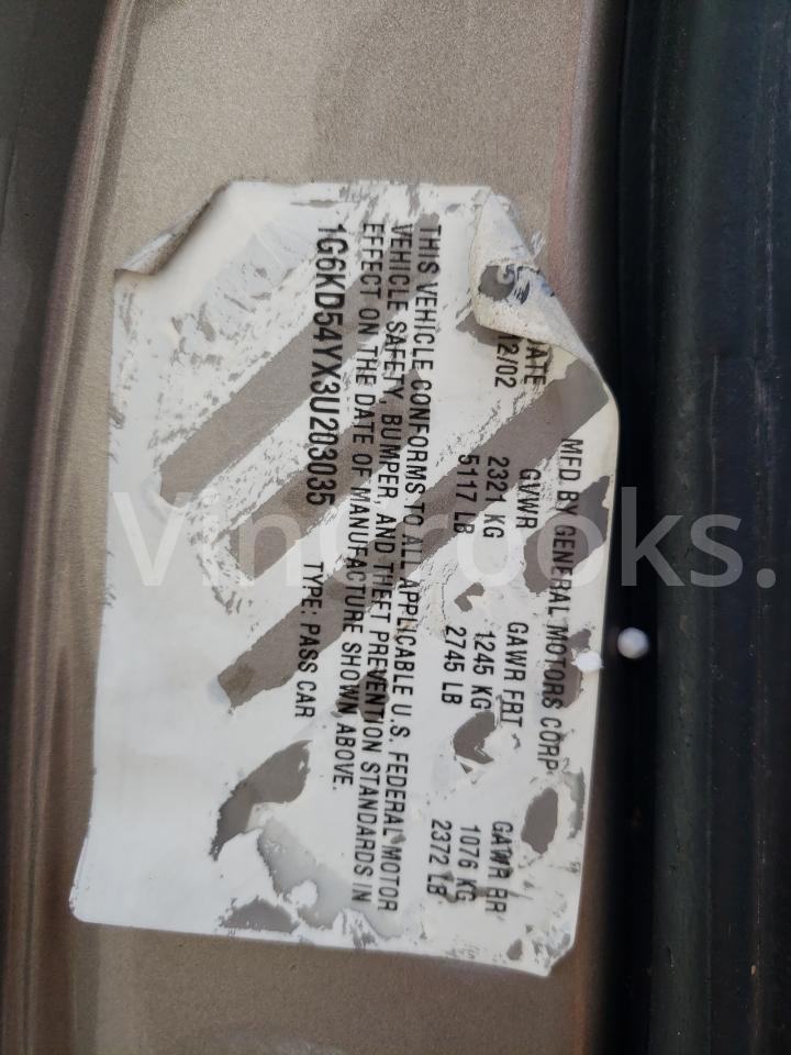 1G6KD54YX3U203035