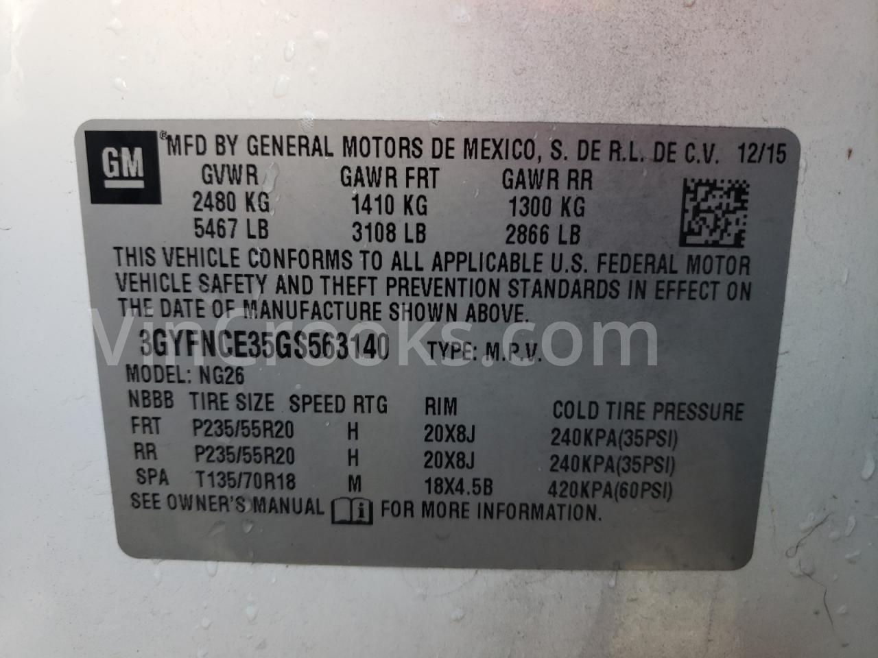 3GYFNCE35GS563140