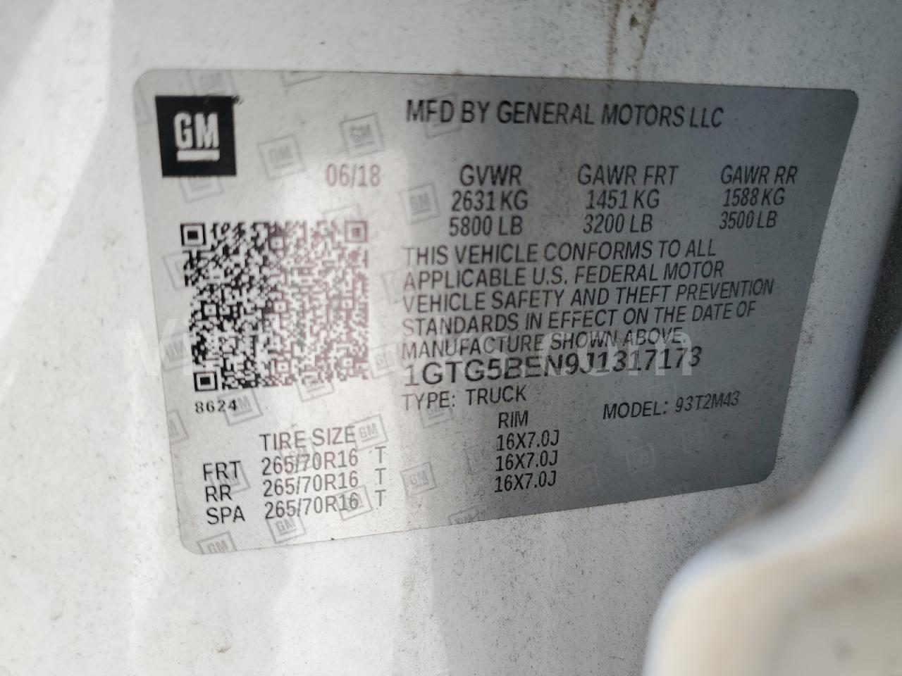 1GTG5BEN9J1317173