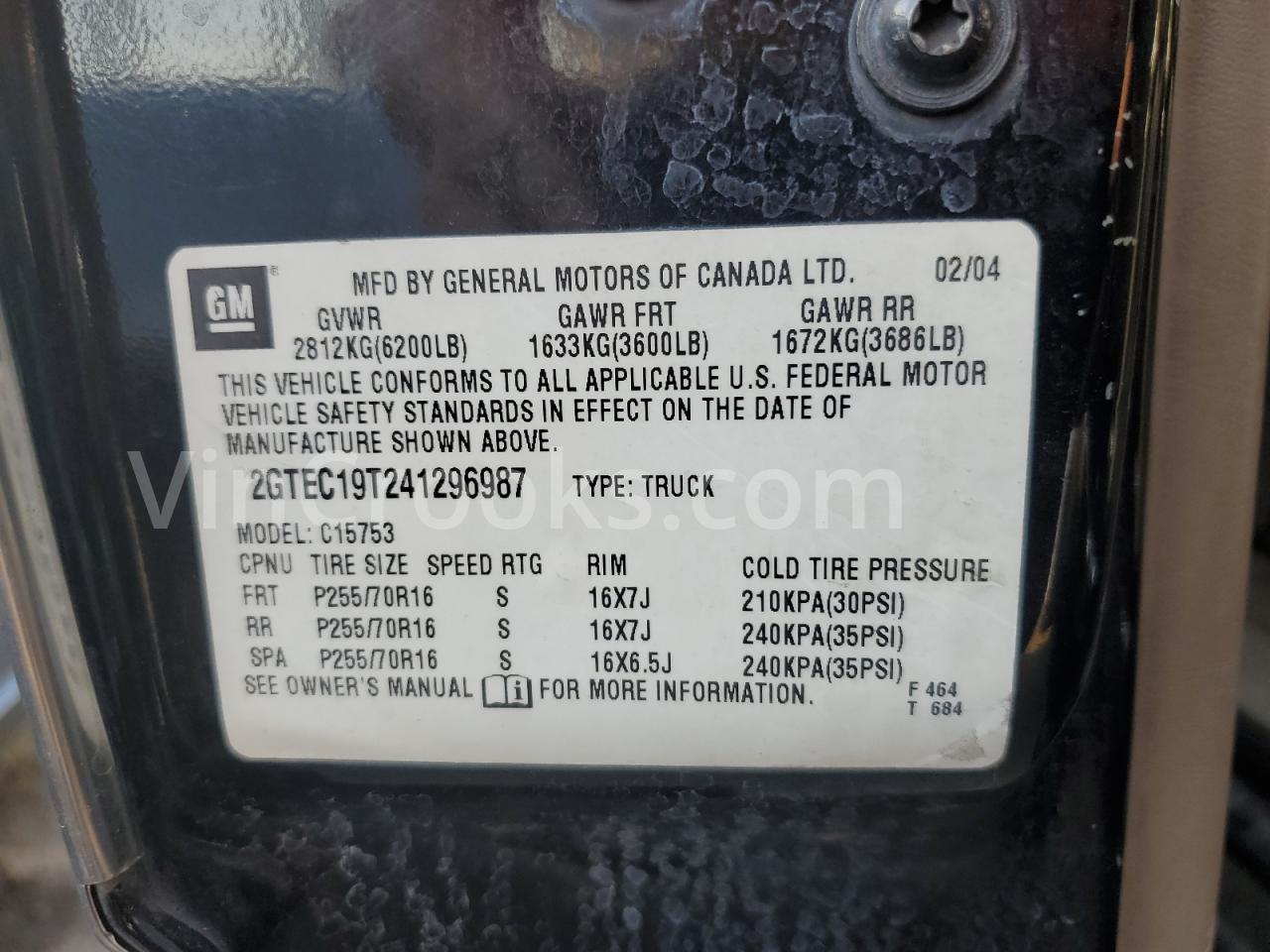2GTEC19T241296987