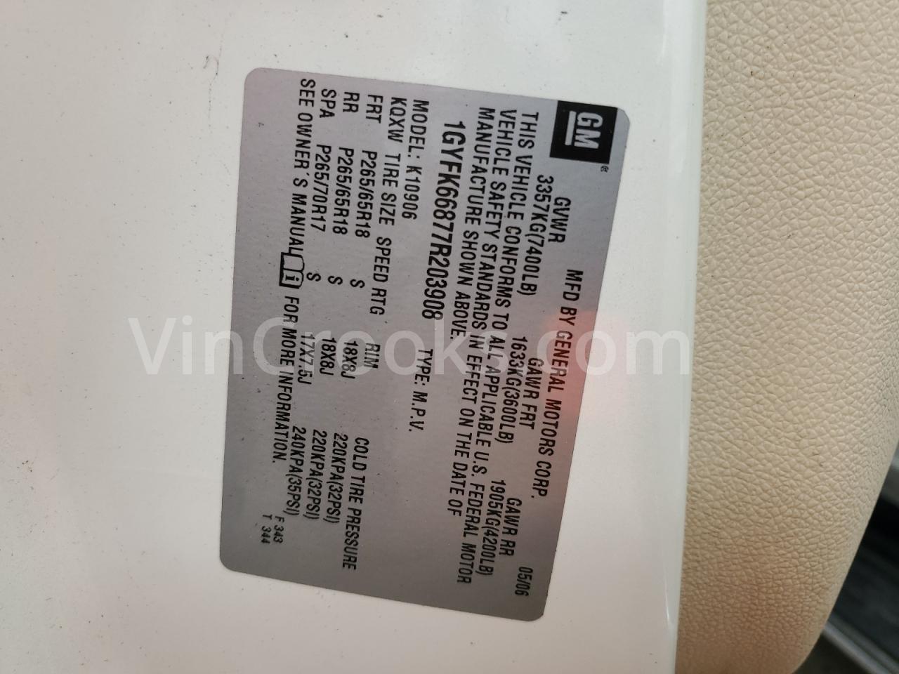 1GYFK66877R203908