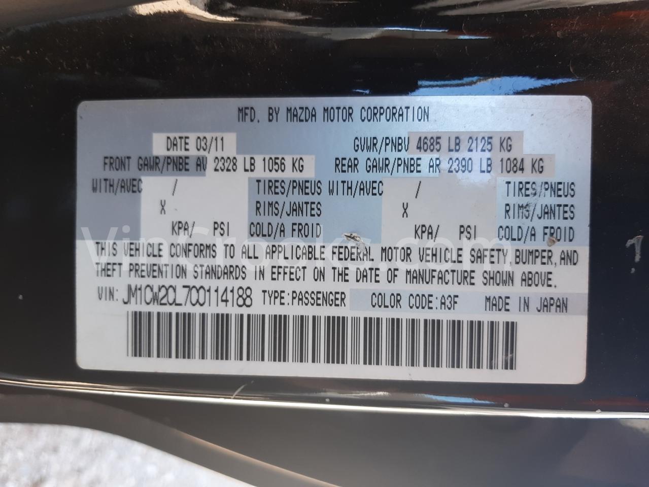 JM1CW2CL7C0114188