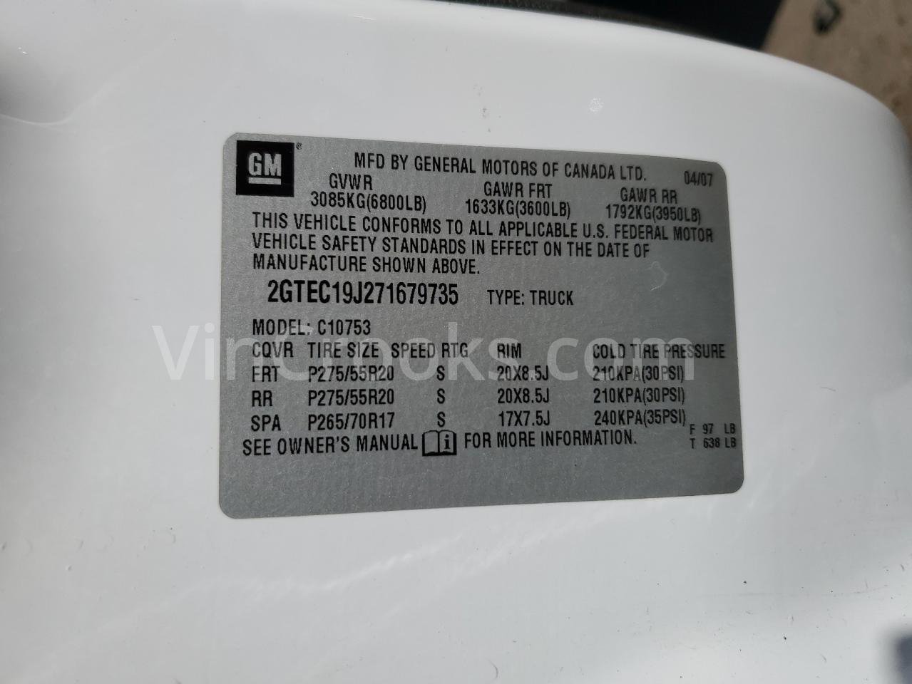 2GTEC19J271679735