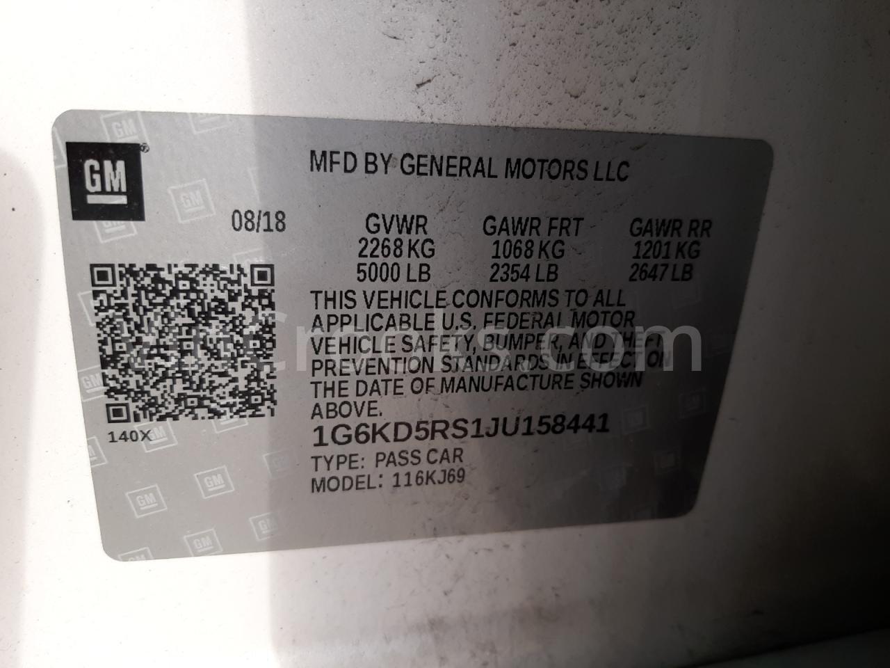 1G6KD5RS1JU158441