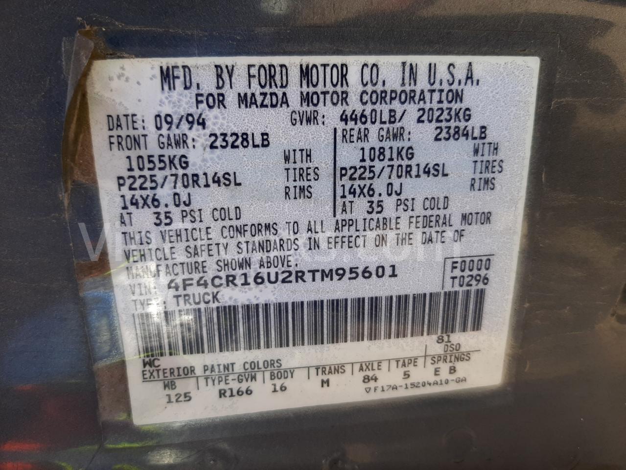 4F4CR16U2RTM95601
