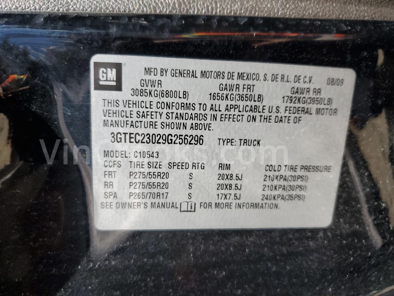 3GTEC23029G256296