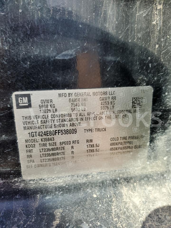 1GT424E80FF538009