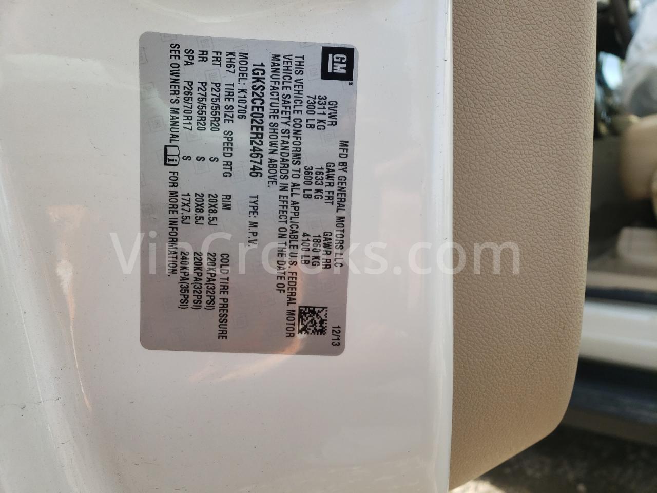 1GKS2CE02ER246746