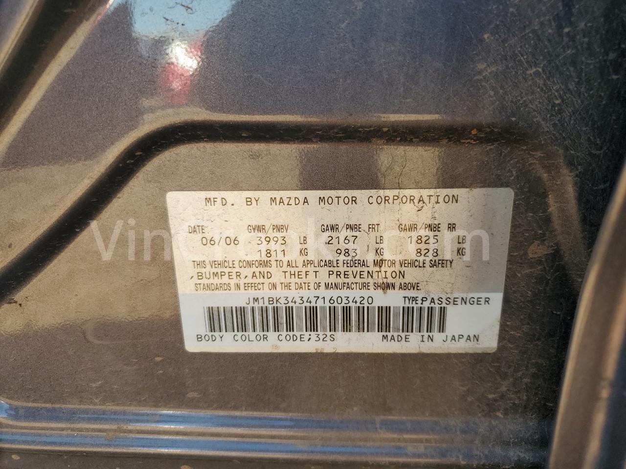 JM1BK343471603420