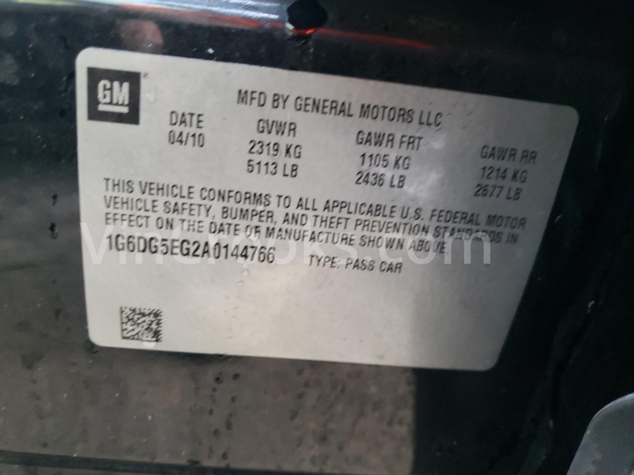 1G6DG5EG2A0144766
