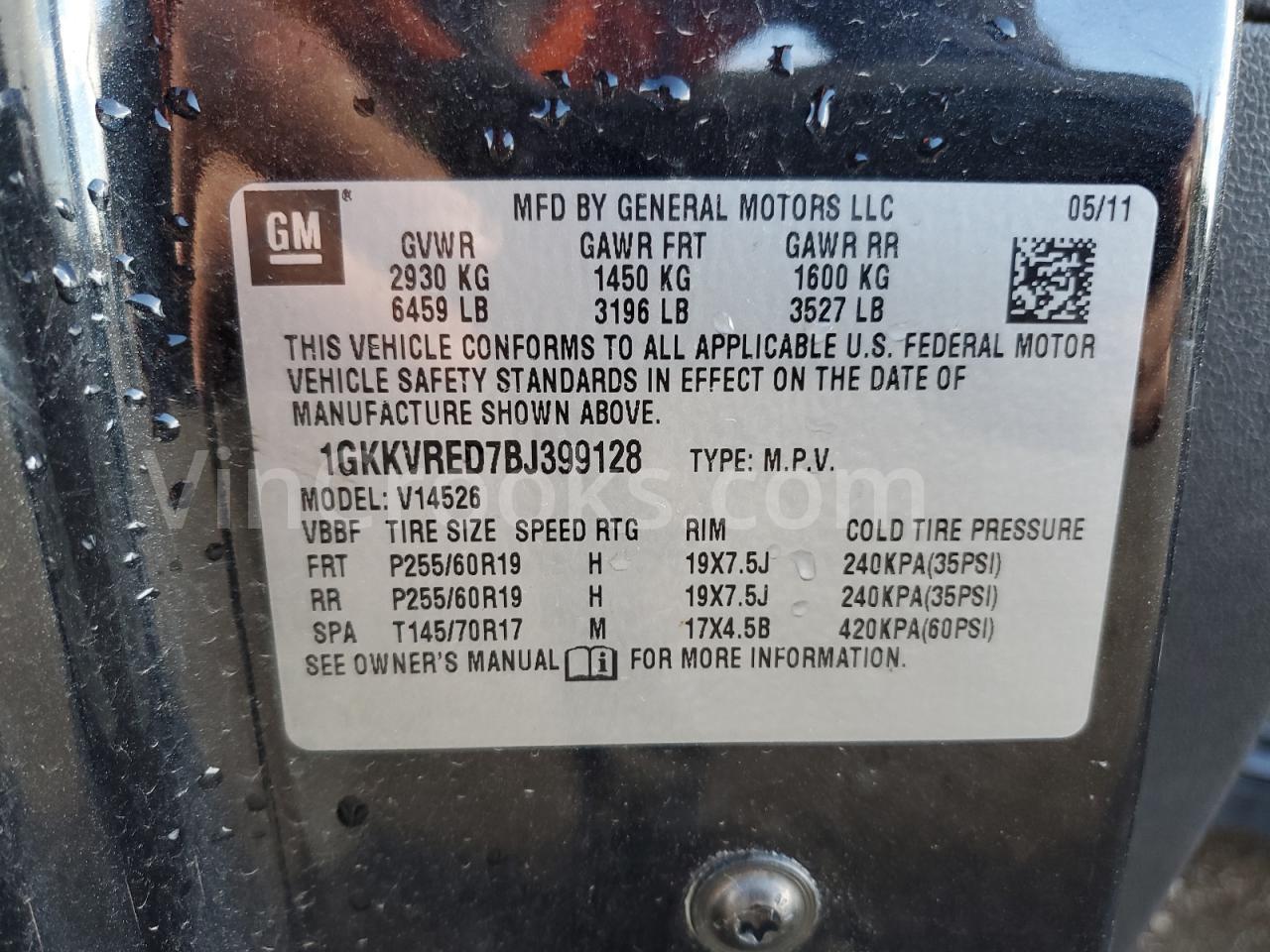 1GKKVRED7BJ399128