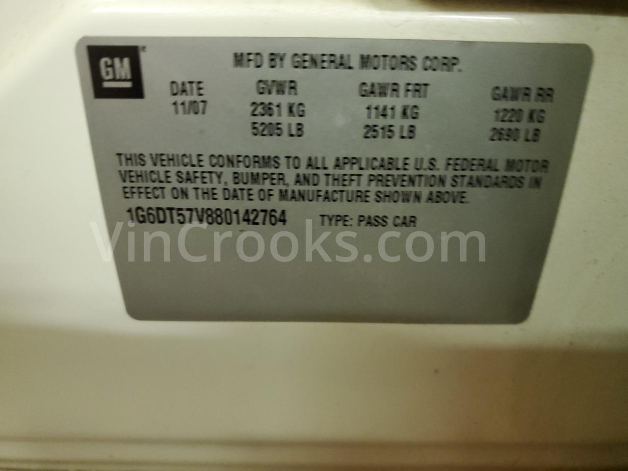 1G6DT57V880142764
