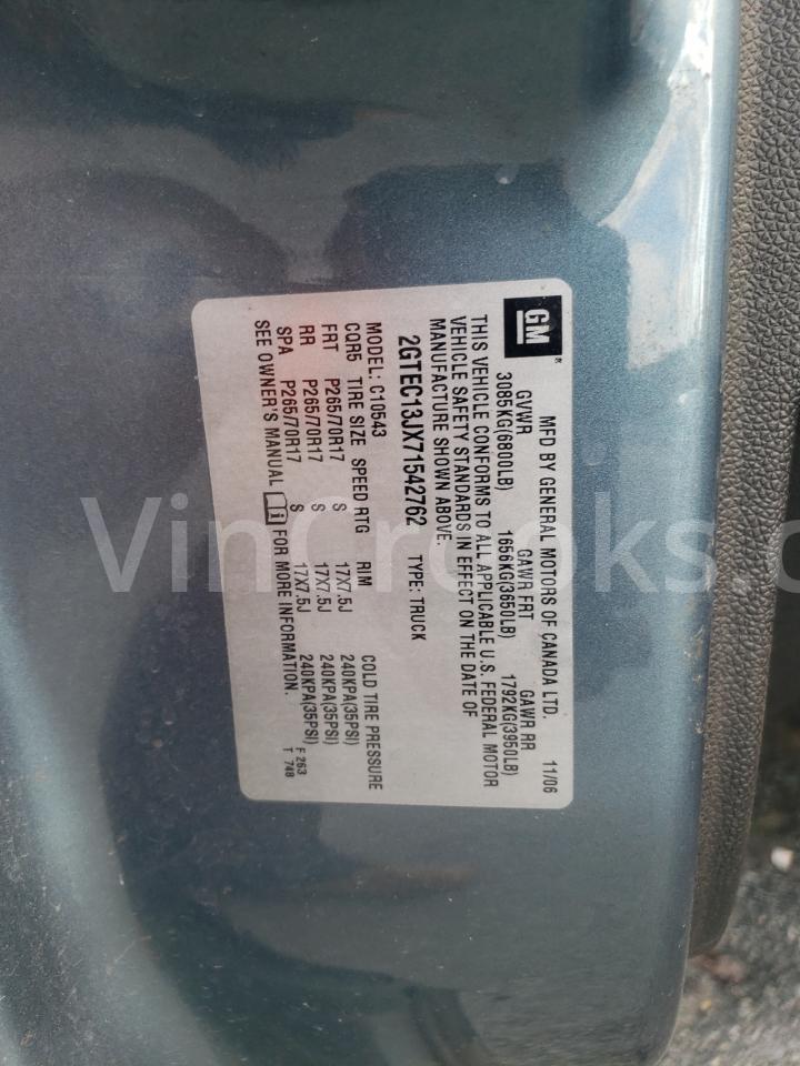 2GTEC13JX71542762